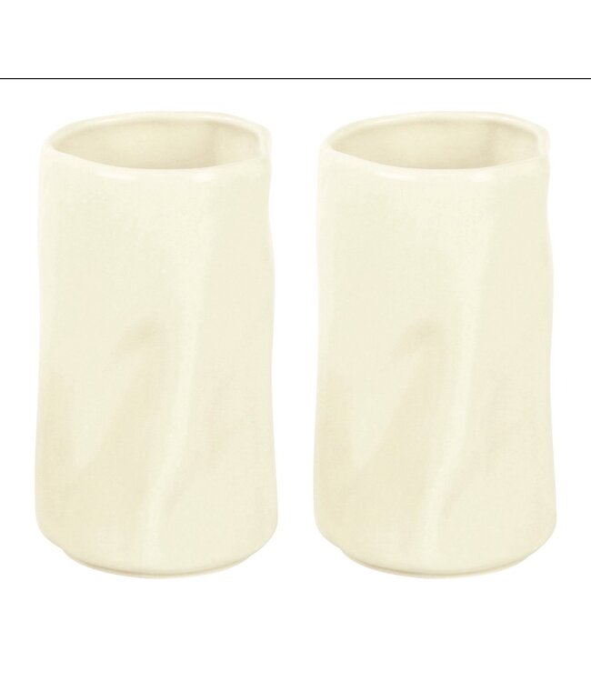 Verres à long drink bavarois ondulés, lot de 2