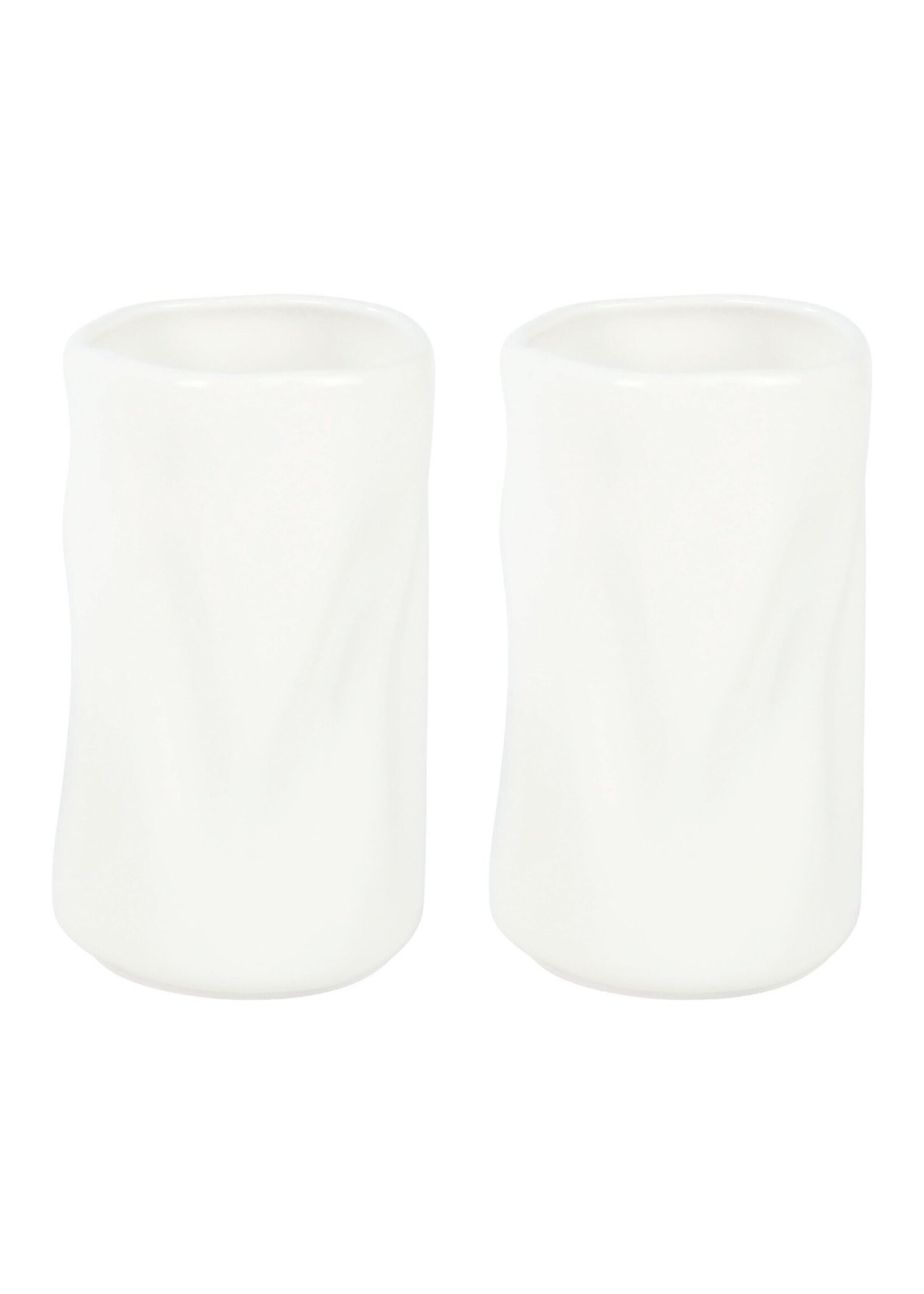 Verres à long drink bavarois ondulés, lot de 2