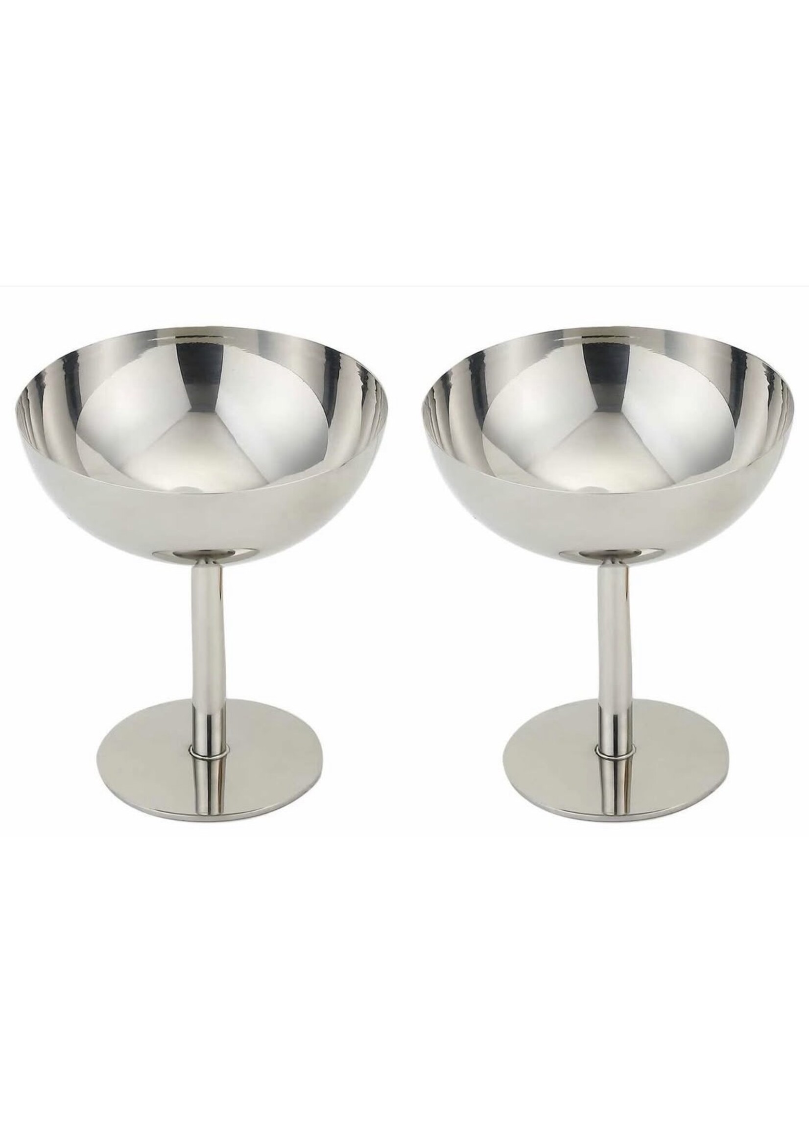 Bavary 2 bols à dessert en acier inoxydable