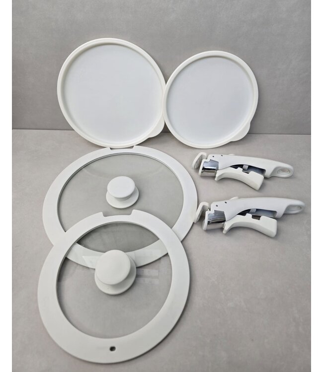 Batterie de cuisine 11 pièces avec poignée amovible – Collection Bavaria