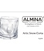Almina artic snow corta wave glazen 6-stuks