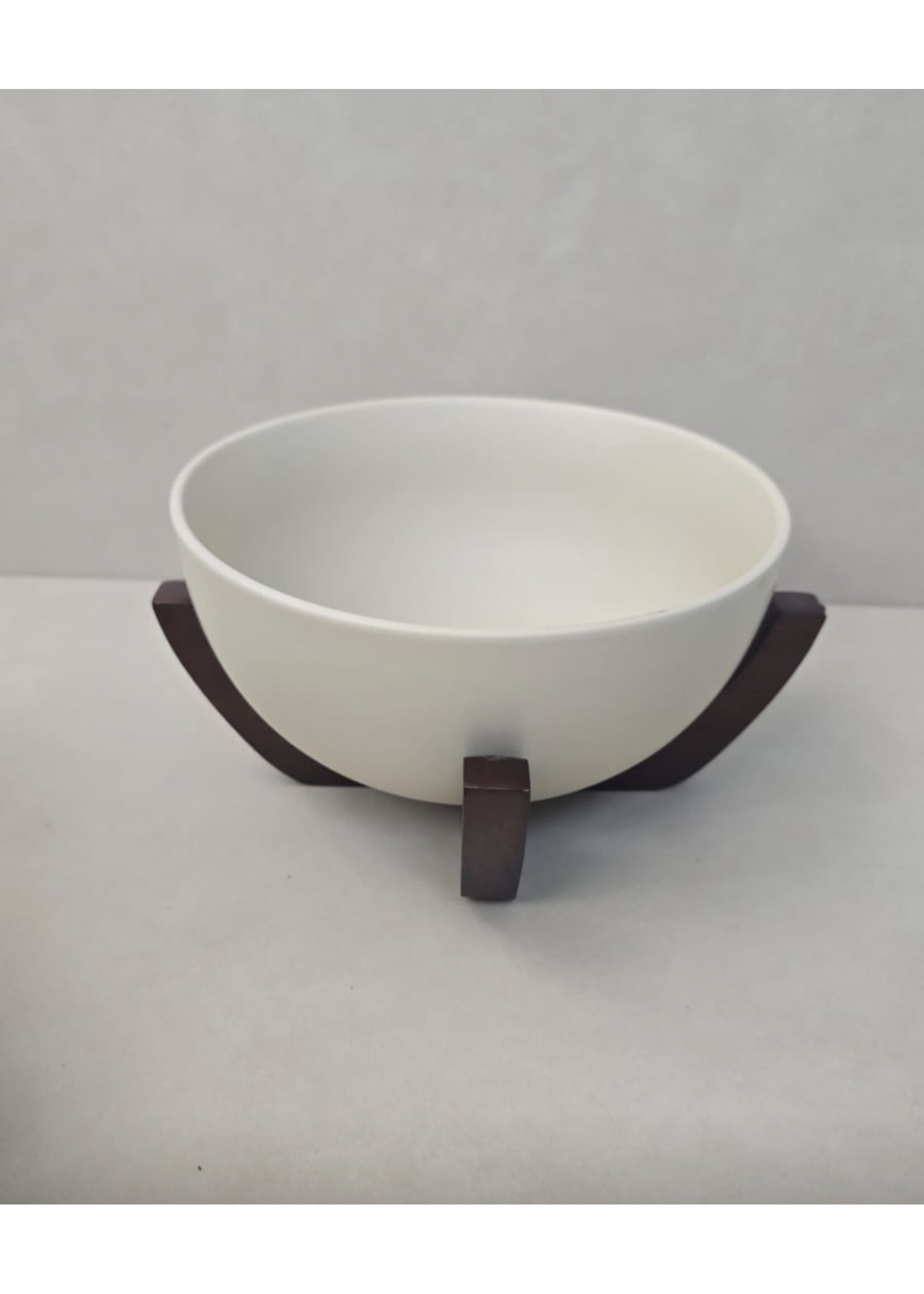 Bavary Set de plat de service avec support en bambou 23 cm