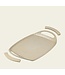 Kitchen&maison Plaque de cuisson - Revêtement céramique - 47 cm - Sans PFAS - Beige