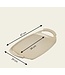 Kitchen&maison Grillplatte – Keramikbeschichtung – 47 cm – PFAS-frei – Beige