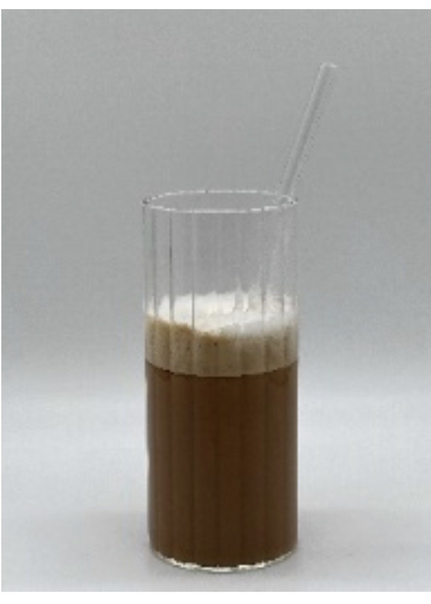 Verres à boire côtelés Mulex, lot de 2, 400 ml