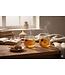 Bavary Timeless Glazen Mok – 350 ml – Set van 2 – Hittebestendig – Koffie & Thee – Luxe Ribbel Design