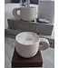 Bavary Ceramic koffiekopjes crem mat 2-stuks 250ml