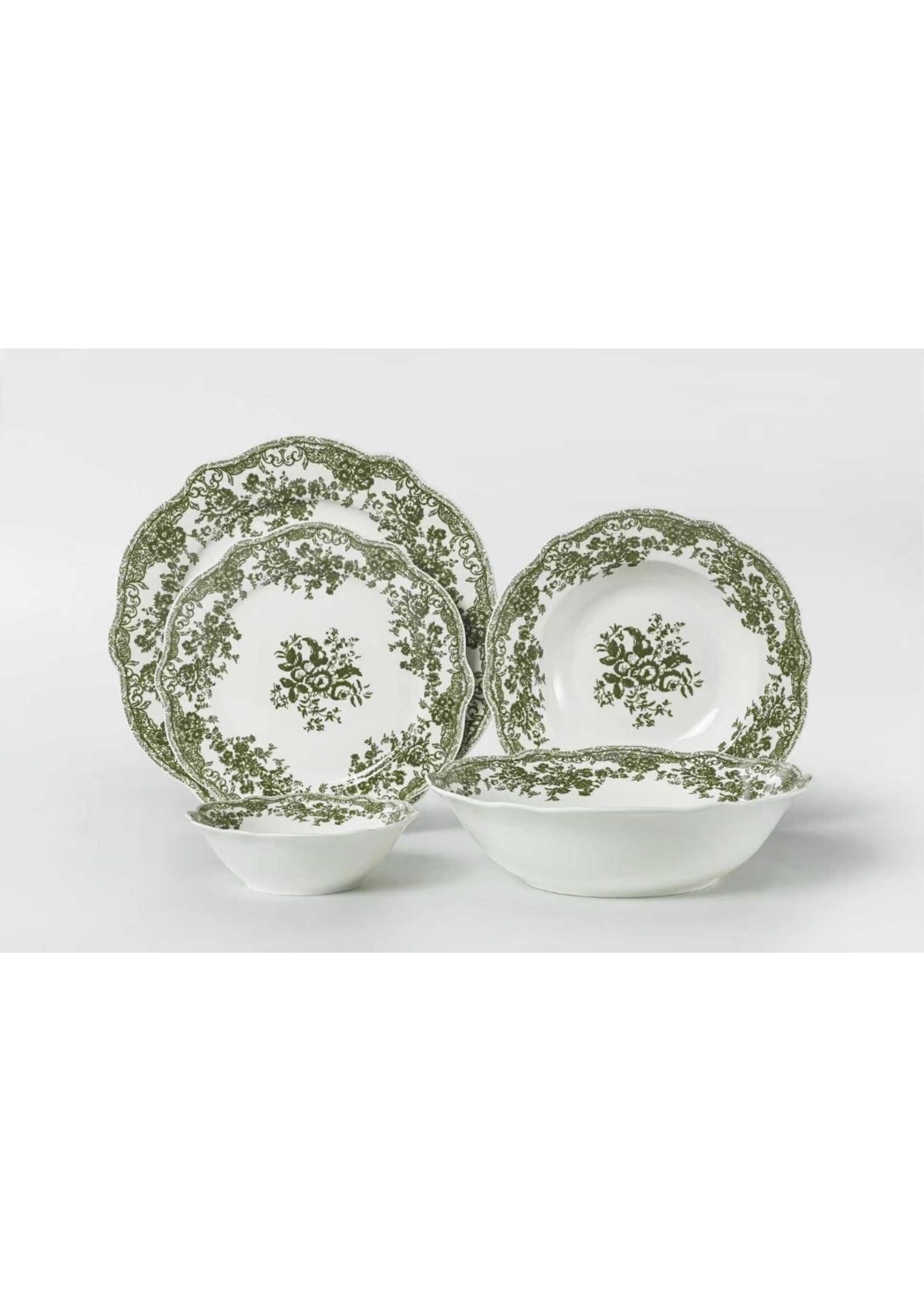 25-teiliges Bavaria Vintage-Geschirrset