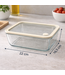 Bavary Glasbehälter mit Deckel – 1400 ml