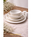 Service de table Almina Pearly 26 pièces blanc