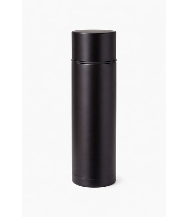 Babary Bouteille isotherme minimaliste – Design élégant – 350 ml et 750 ml – Beige, Noir, Blanc