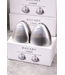 Ensemble de salière et poivrière Bavary Lunar – Design en acier inoxydable – Minimaliste et moderne – 2 pièces