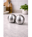 Ensemble de salière et poivrière Bavary Lunar – Design en acier inoxydable – Minimaliste et moderne – 2 pièces