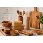 Produits en bambou et acacia