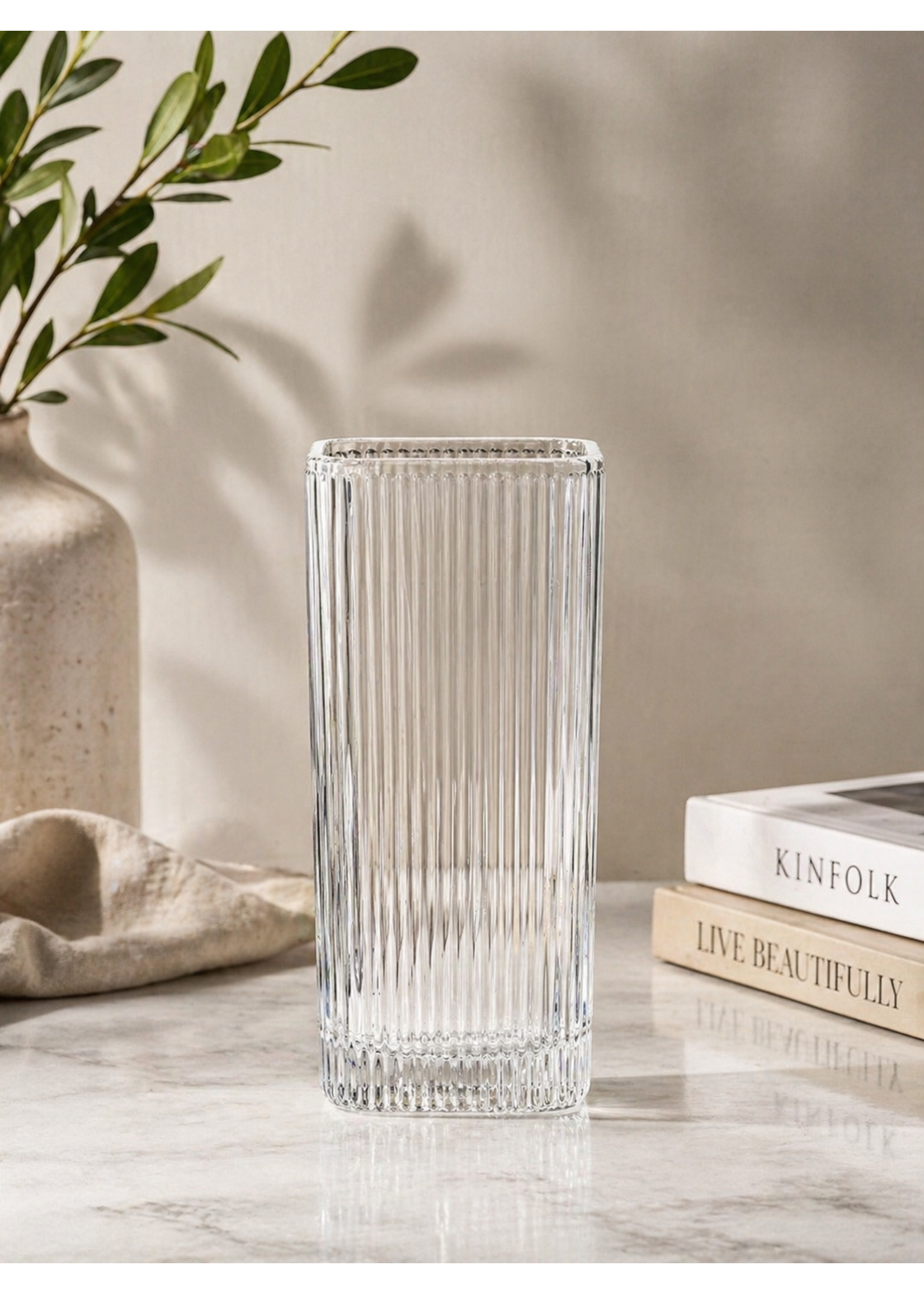 Bavaria Line Gläser – 220 ml – Quadratisches Design (6er-Set)