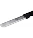 Solingen Allround-Tafelmesser – Mikro-Wellenschliff – Breite Klinge – Edelstahl – 21,5 cm – Schwarz