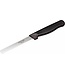 Solingen Allround tafelmes – Microkartel – Brede smeerkant – RVS – 21,5 cm – Zwart