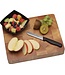 Solingen Allround-Tafelmesser – Mikro-Wellenschliff – Breite Klinge – Edelstahl – 21,5 cm – Schwarz