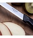 Solingen Allround-Tafelmesser – Mikro-Wellenschliff – Breite Klinge – Edelstahl – 21,5 cm – Schwarz