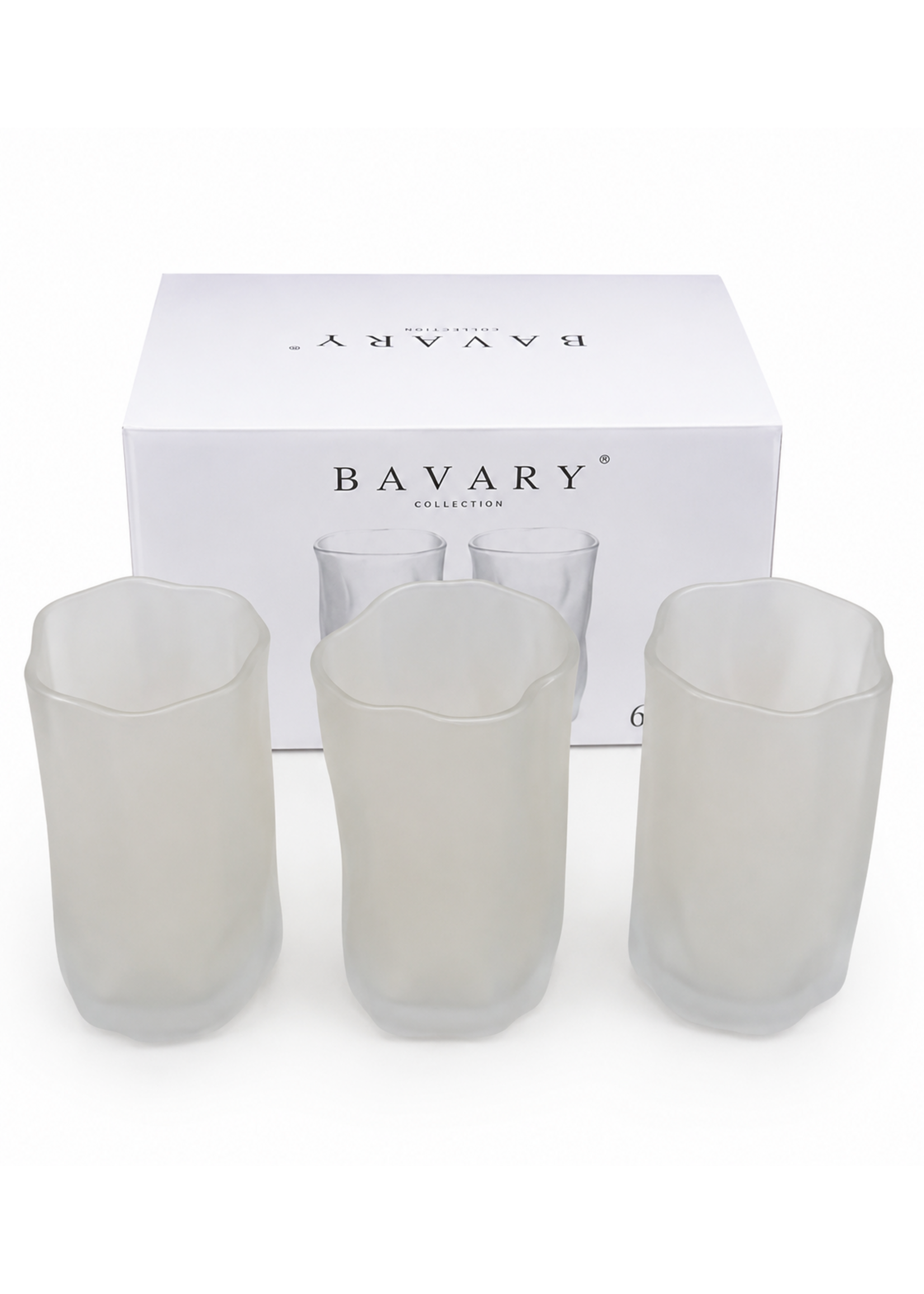 Coffret de verres Wave Collection BAVARY – 6 pièces