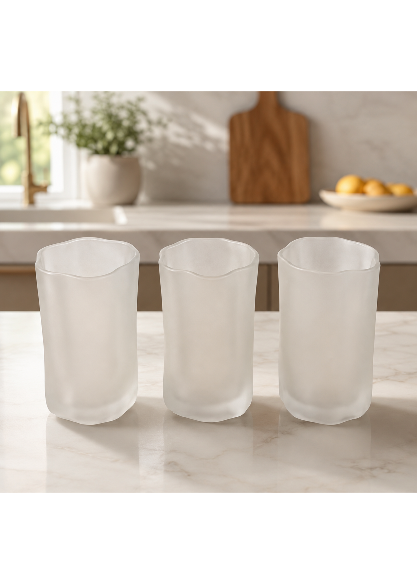 BAVARY Collection Wave Glazenset – 6 Delig