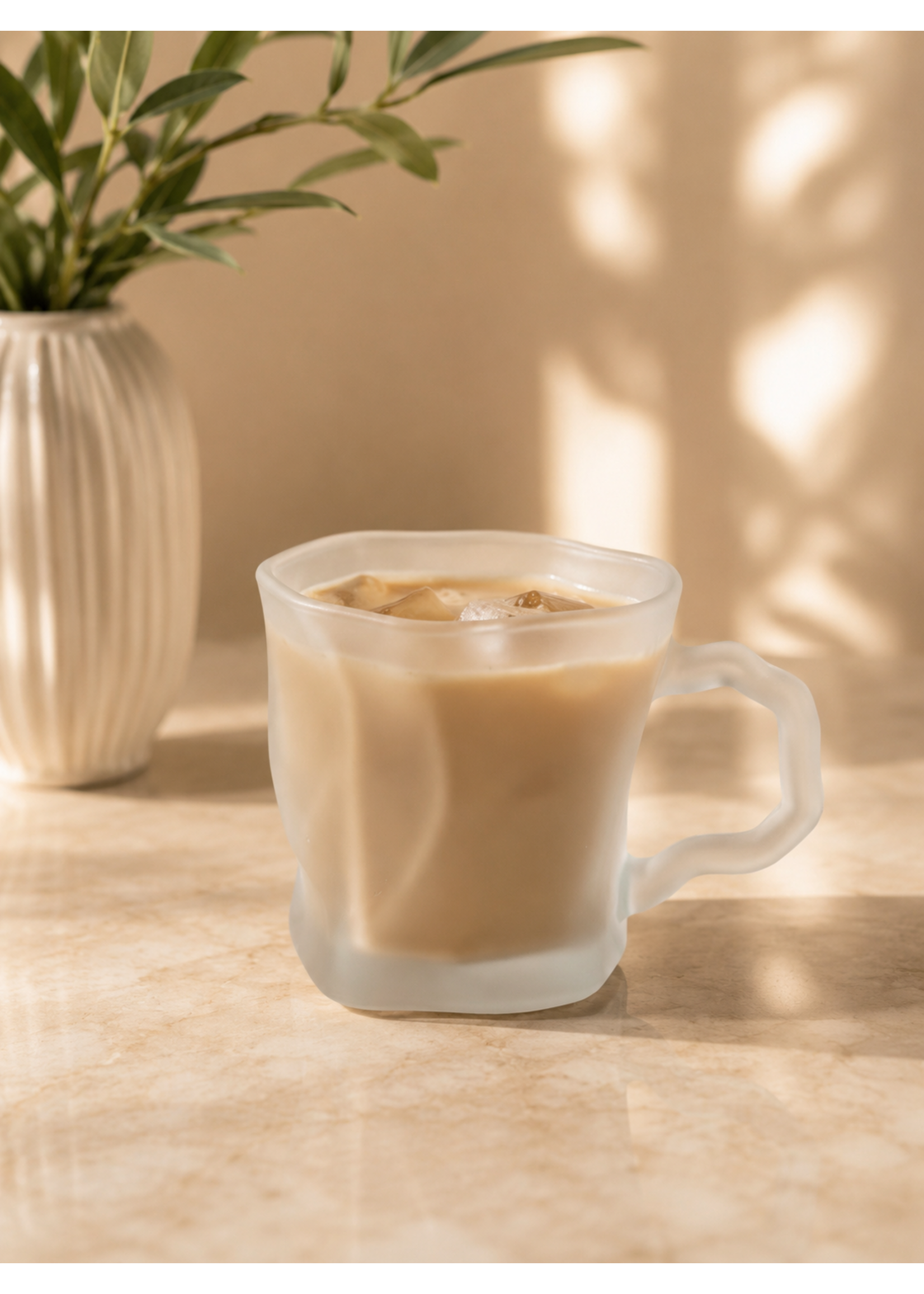 Bavary Set van 6 Wave Glazen – Minimalistisch Design