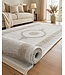 Zelmore ÇAĞLA Luxury Series Vloerkleed – Beige / Cream