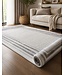 Zelmore ÇAĞLA Luxury Series Vloerkleed – Grey / Cream