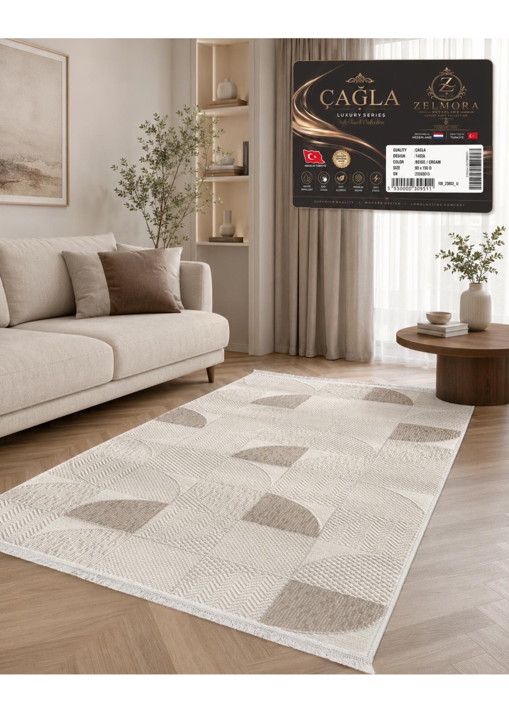 Zelmora Çağla Luxury Series Tapijt