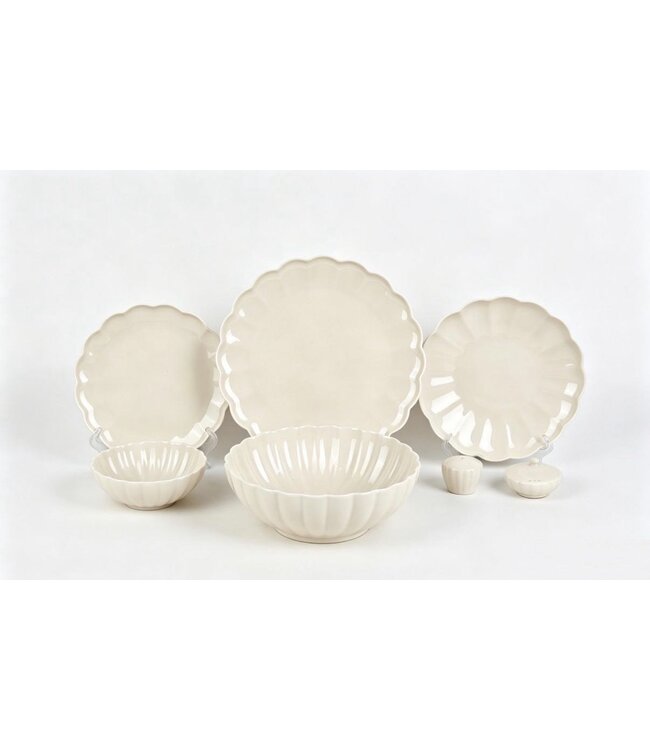 Service de table 27 pièces Bavaria Lotus – Porcelaine