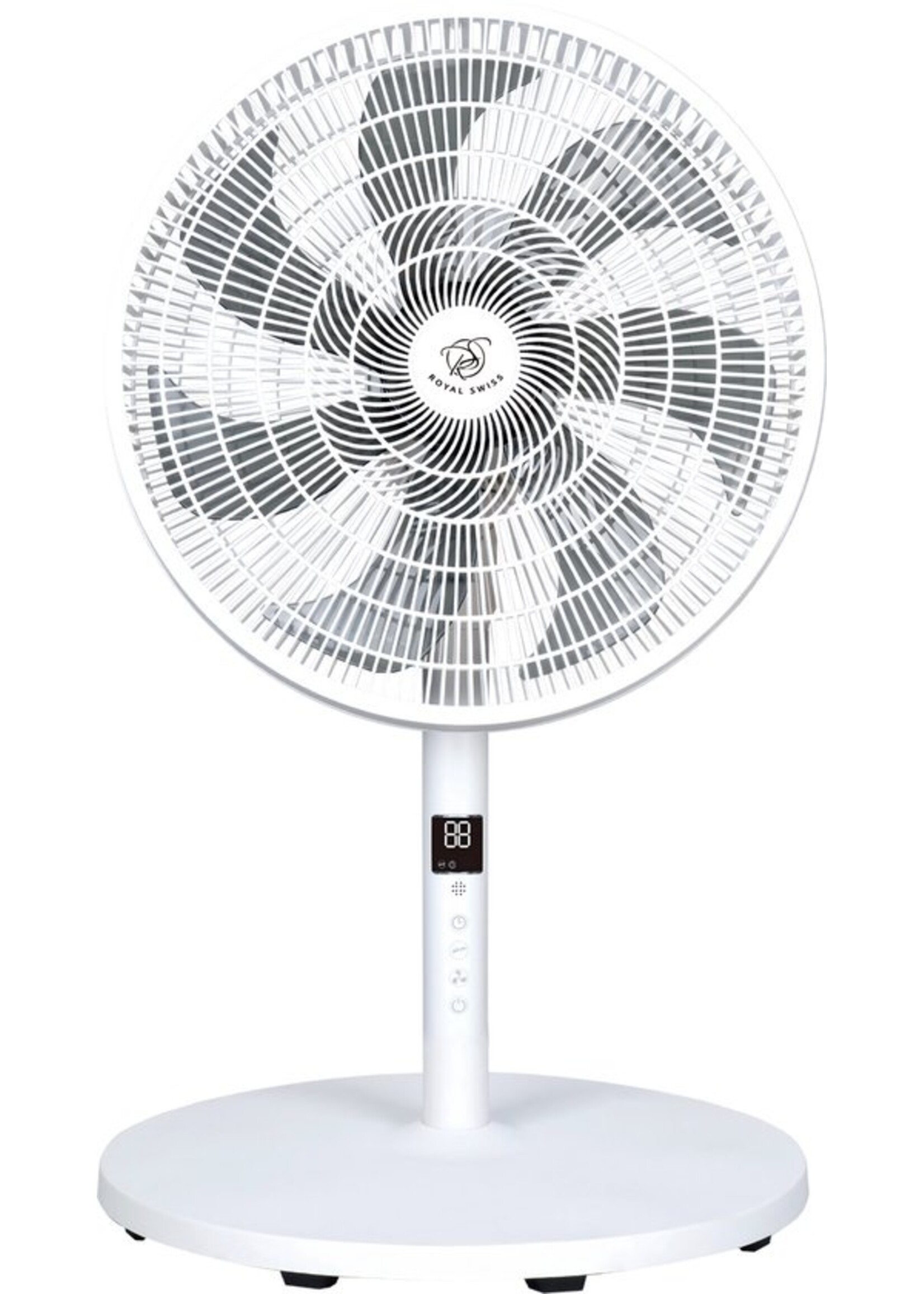 Standventilator 40 cm – 3-in-1-Standventilator – Fernbedienung – 9 Geschwindigkeitsstufen – Timer – Royal Swiss RSF16A