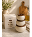 BAVARY Terra – Luxe Opbergpotten Set