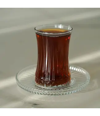 Pasabahçe Elysia Theeglazenset – 6 Glazen + 6 Onderleggers