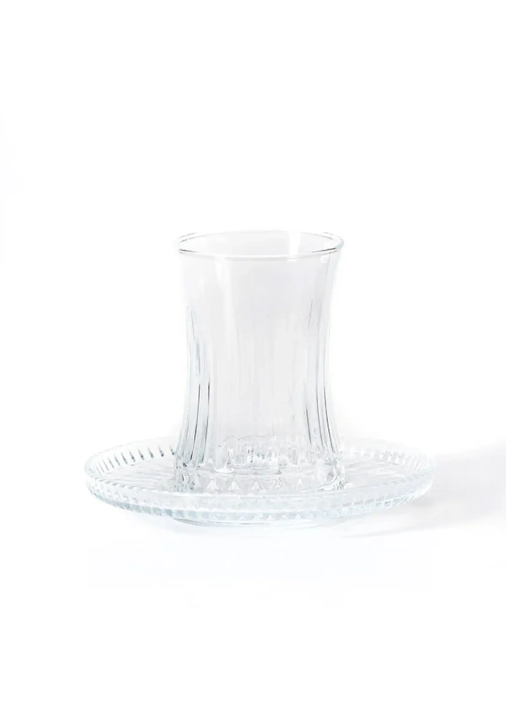 Pasabahçe Elysia Theeglazenset – 6 Glazen + 6 Onderleggers