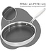 10-teiliges Induktionskochgeschirr-Set – Edelstahl-Bratpfannen-Set in Wabenform – Kühle Griffe – Antihaftbeschichtung – Royal Swiss®