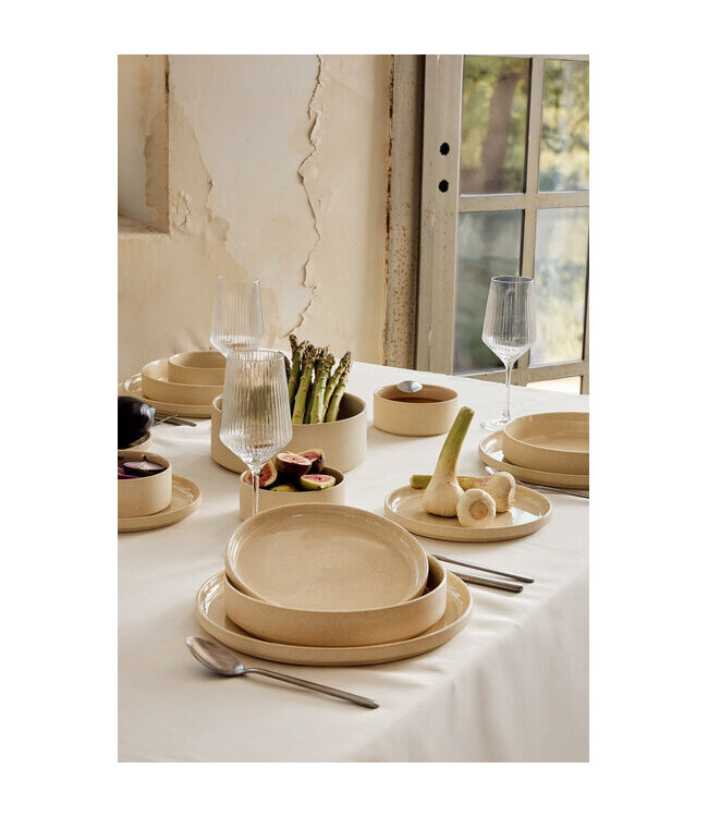 Bavary 25-teiliges Service-Set Creme