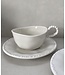 Bavaria Pearl Kaffeetassen 175 ml – 12-teiliges Set | Weiß oder Creme
