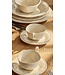 Bavaria Pearl Kaffeetassen 175 ml – 12-teiliges Set | Weiß oder Creme