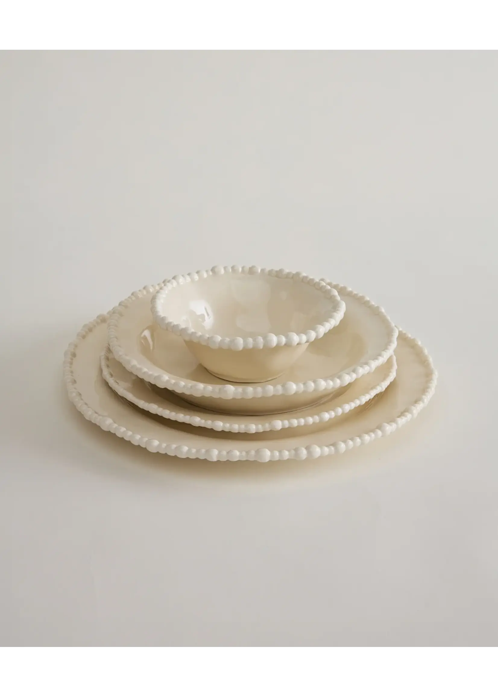 Bavary Service de table Sea Pearl 27 pièces pour 6 personnes | Crème