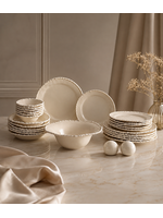 Bavary Service de table Sea Pearl 27 pièces pour 6 personnes | Crème