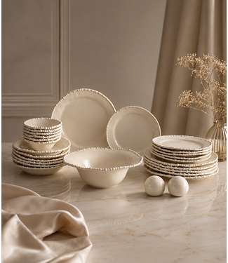 Bavary Sea Pearl Serviesset 27-delig voor 6 personen | Crème