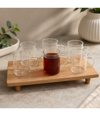 Borosilikat-Teegläser, 6-teilig | 260 ml