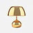 Goldene Tischlampen