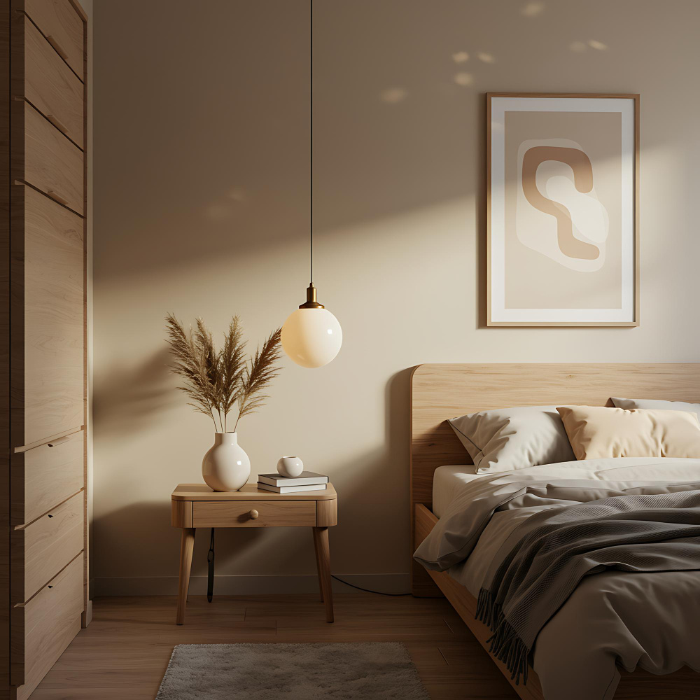 Warum eine Pendelleuchte das Schlafzimmer vervollständigt