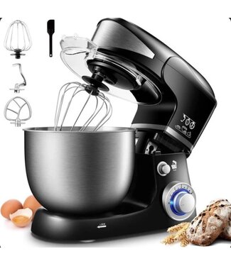 Royalty Line Keukenmachine – 6.0L | 1600W – Compleet met Accessoires