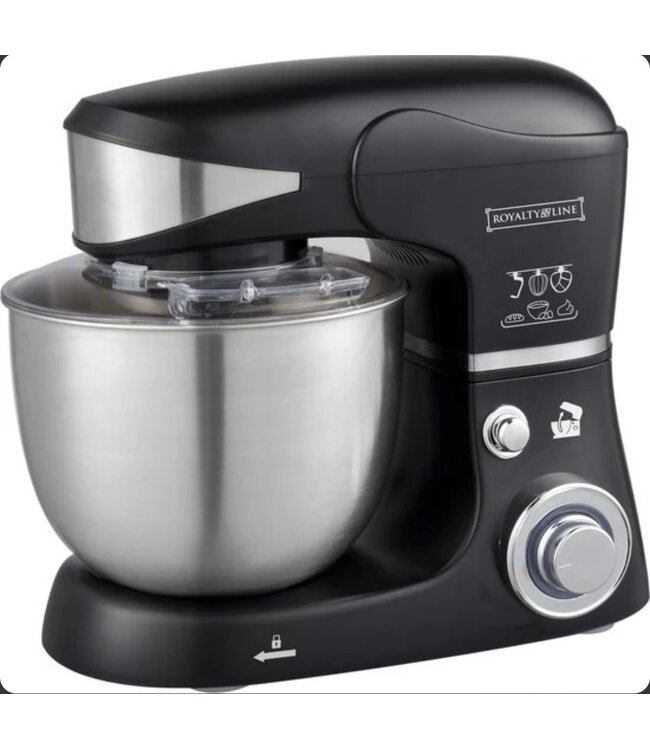 Royalty Line Keukenmachine – 6.0L | 1600W – Compleet met Accessoires