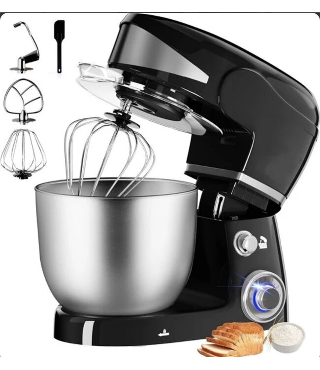 Royalty Line Keukenmachine – 6.0L | 1600W – Compleet met Accessoires