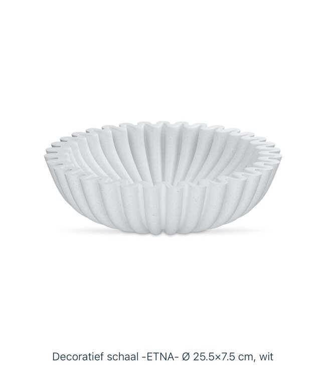 Livenza Etna – Dekoschale – Ø 25,5 × 7,5 cm
