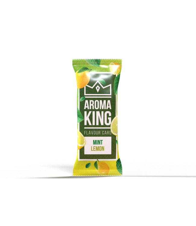 Aroma King Flavour Card Mint Lemon