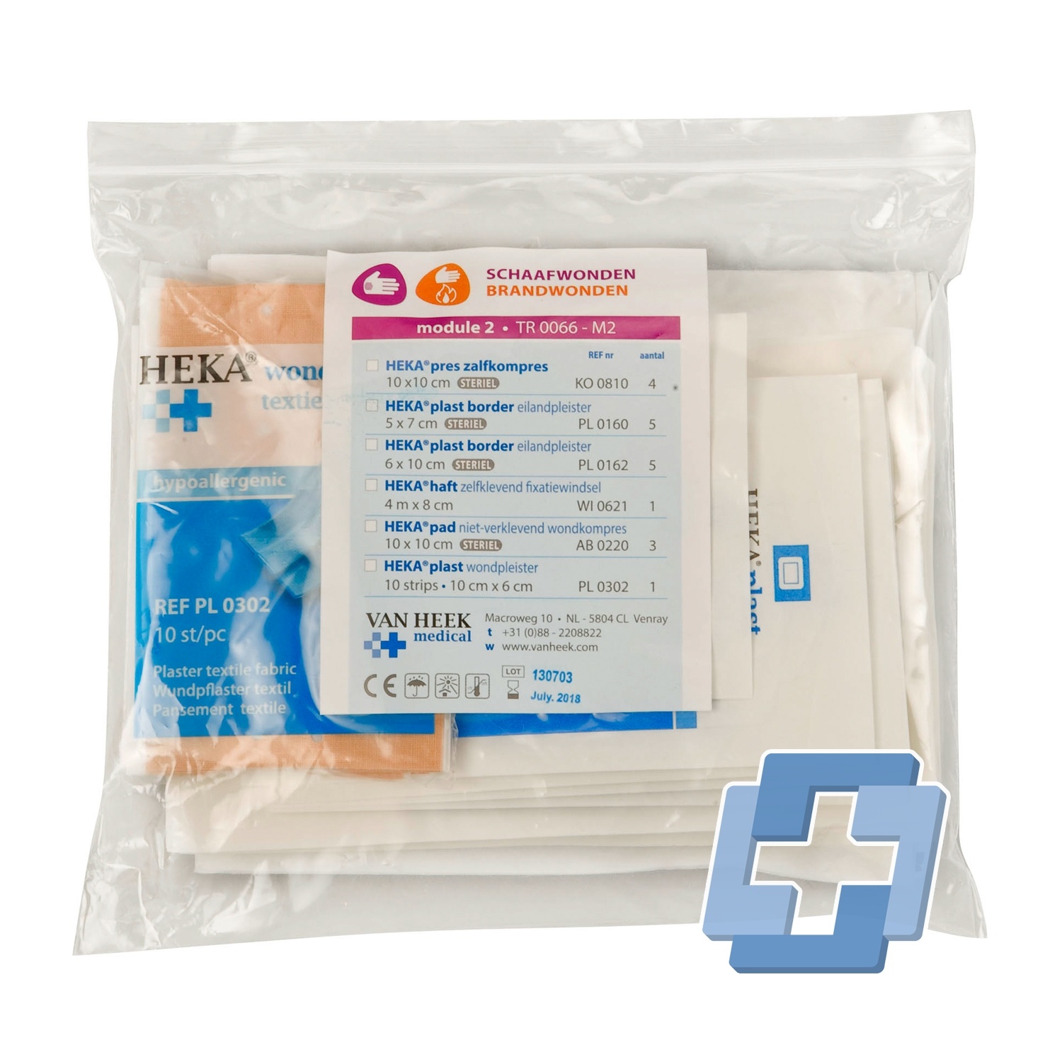 HEKA Multi flex organizer - module schaaf- en brandwonden